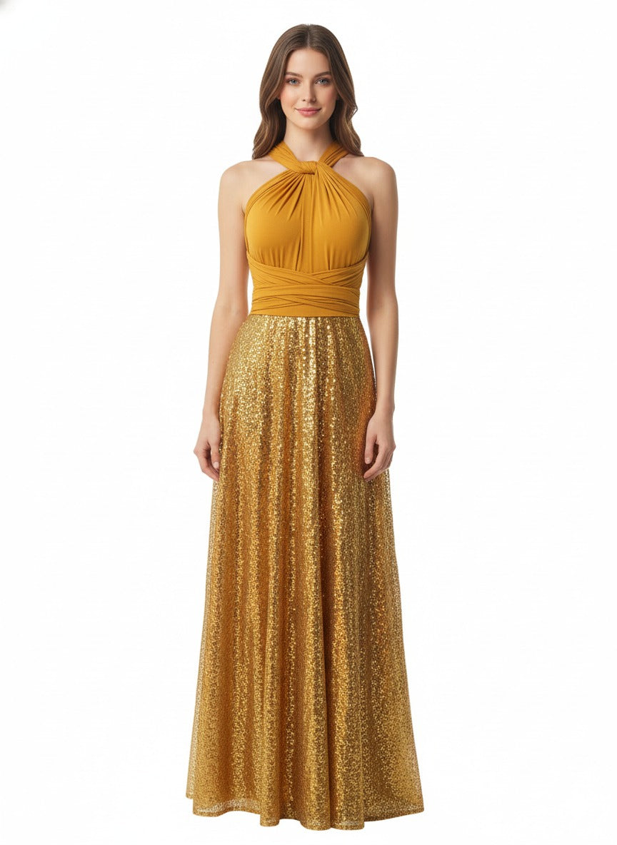 Convertible Sequin Dresses