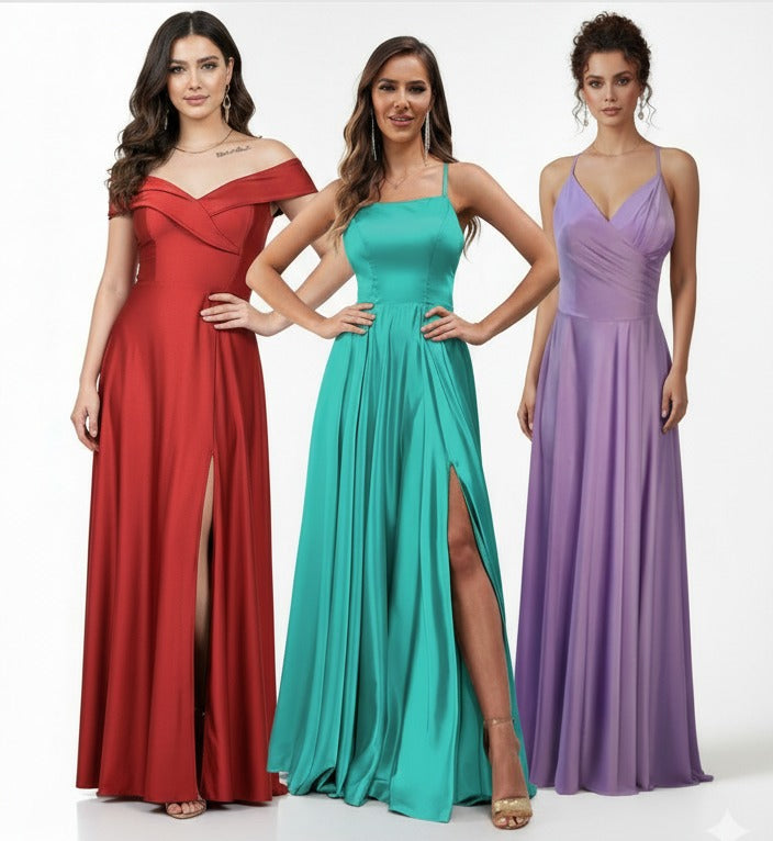 Vestidos Fiesta Tela Premium