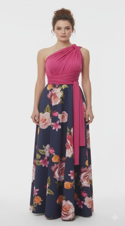 Convertible Dresses Floral Print