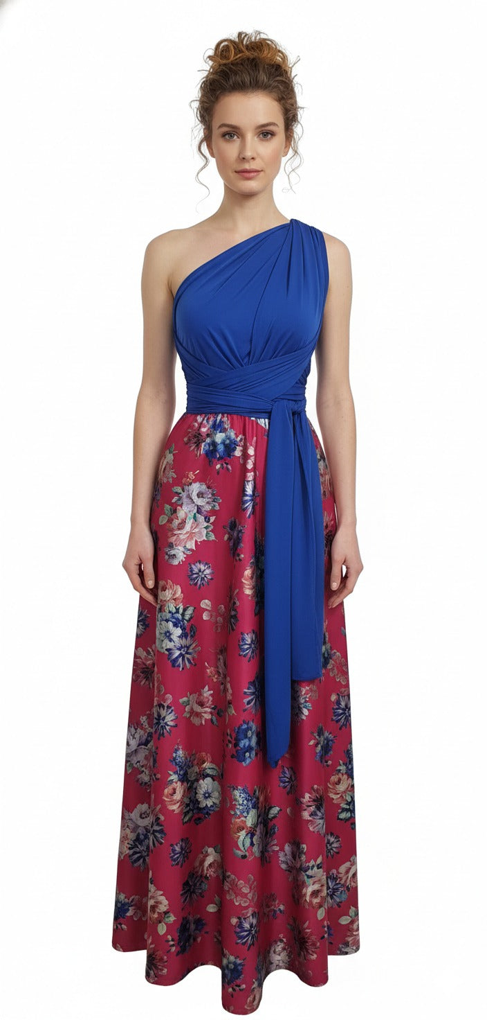 Vestidos Convertibles Estampado Flores