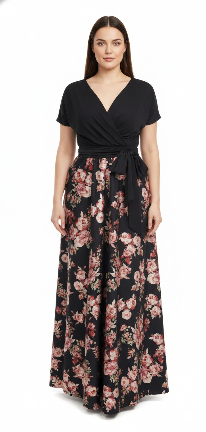 Vestidos Convertibles Estampado Flores