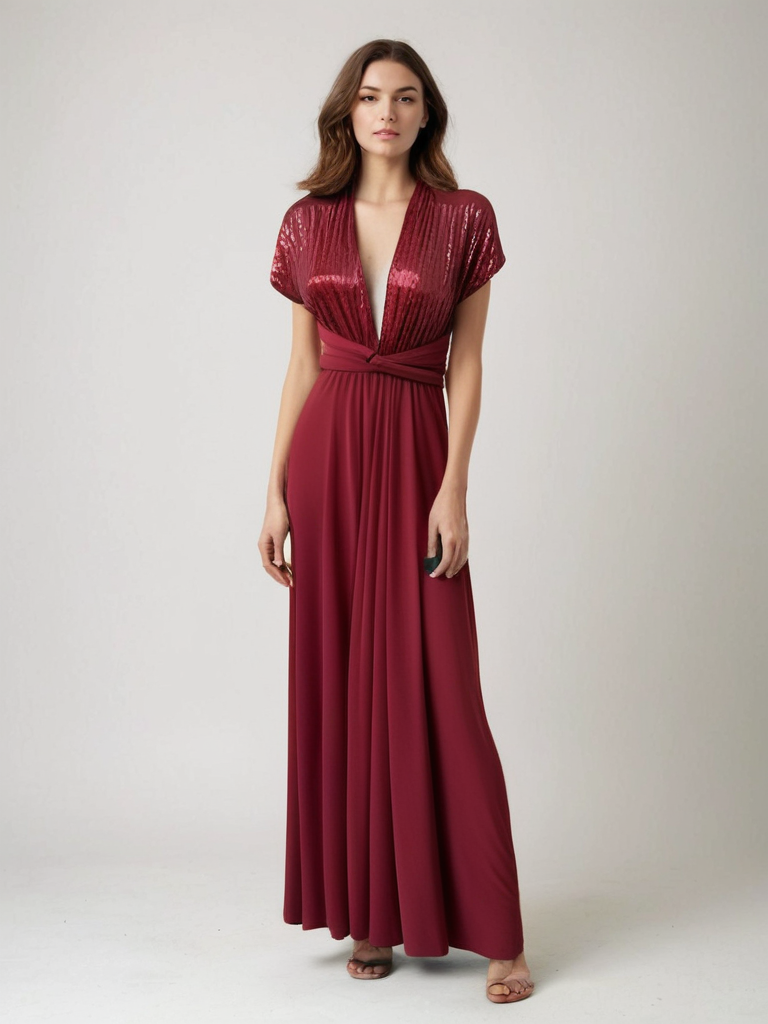 Convertible Sequin Dresses